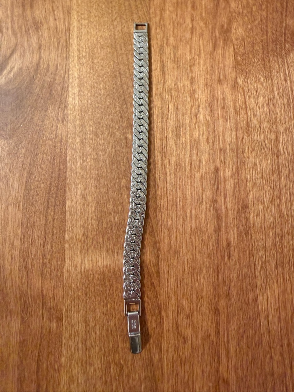 Napier Women’s Textured Silver Link Bracelet Vintage 7” - Picture 3 of 7